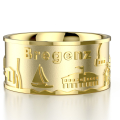 Stadtring Bregenz 18ct Gelbgold