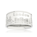 City ring London silver light