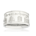 City ring Bremerhaven silver-light