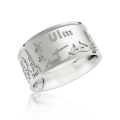 City ring Ulm silver-light