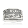 City ring Rügen-Binz silver-oxydised