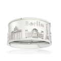 Ring Stadt Berlin Silber hell