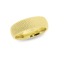 Ring Dots No2  - 7mm si Gold-plattiert