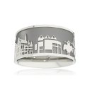 City ring Ulm silver-oxide-plated