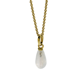 Anhänger 585 Gelbgold Mondstein