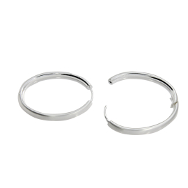 Creole oval with hinge