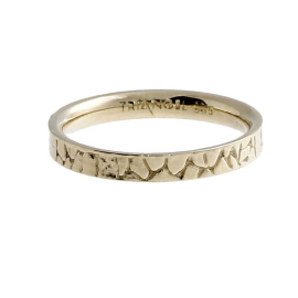 Ring Boulder 3 mm 585 gold