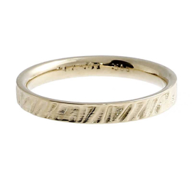 Ring Lamello 3 mm 585 gold