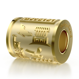 Helgoland Tube Silber Gold-plattiert