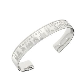 Lübeck bangle ladies silver light