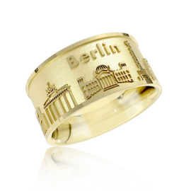 Ring Stadt Berlin 585 Gelbgold