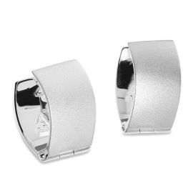 Creole plain 925 Siber light with hinge