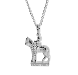 Bamberger Reiter Miniaturanhänger 925 Silber