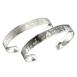 Bamberg Armspange Silber hell