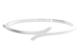 Bangle silver matt
