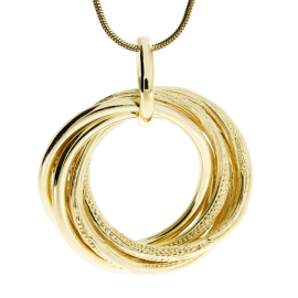 Anhänger Strandcores Silber Feinvergoldet