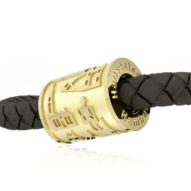 Hamburg Schmuckanhänger Tube Gold 585