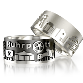 Stadtring Ruhrgebiet Silber hell