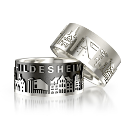 City ring Hildesheim silver-light
