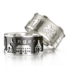 City ring Lingen silver light