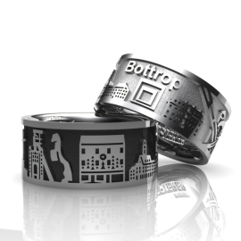 Stadtring Bottrop Silber hell