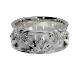 Ring Silber Lenkmotiv