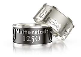 City ring Mutterstadt silver-oxydised