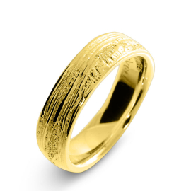 Ring Strandcores 6 mm 585 Gold
