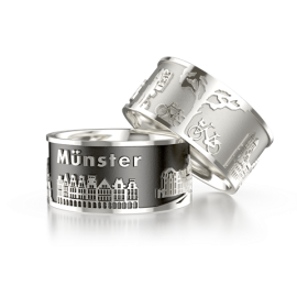 Stadtring Münster Version 2019 Silber hell