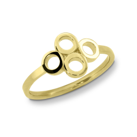 Ring Gold 585 Fleur du tube