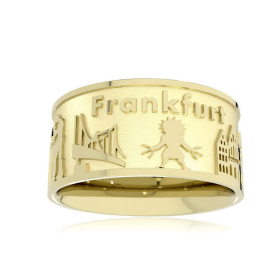 City ring Frankfurt am Main 585 yellow gold