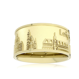 Ring City of Leipzig 585 yellow gold