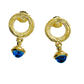 Stud earrings Strandcores silver fine gold plated