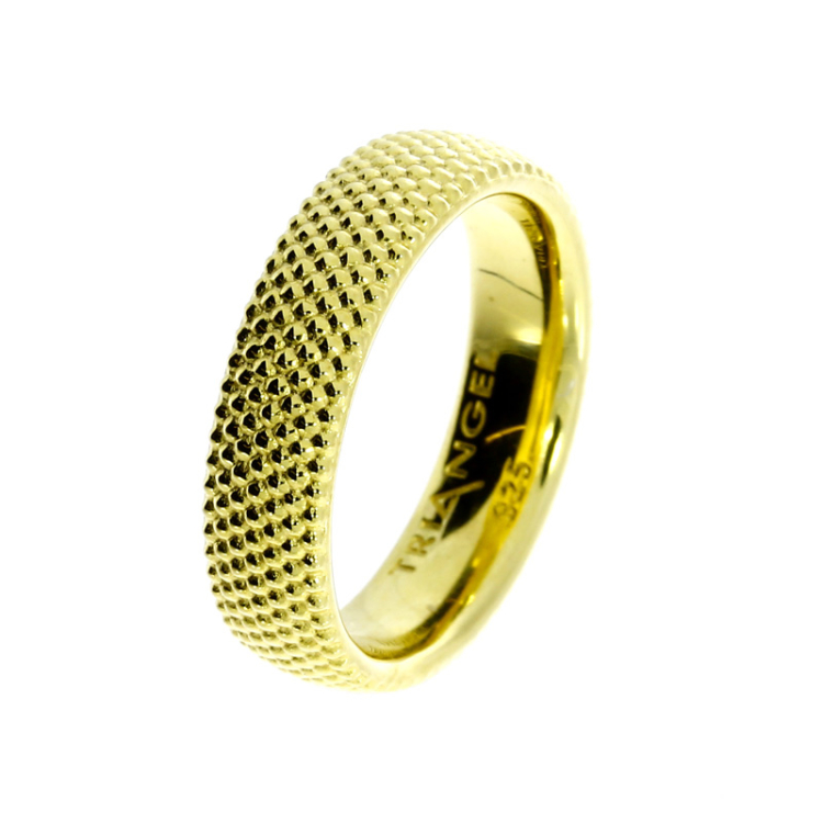 Ring Dots 585 gold 5 mm wide Ring size 52