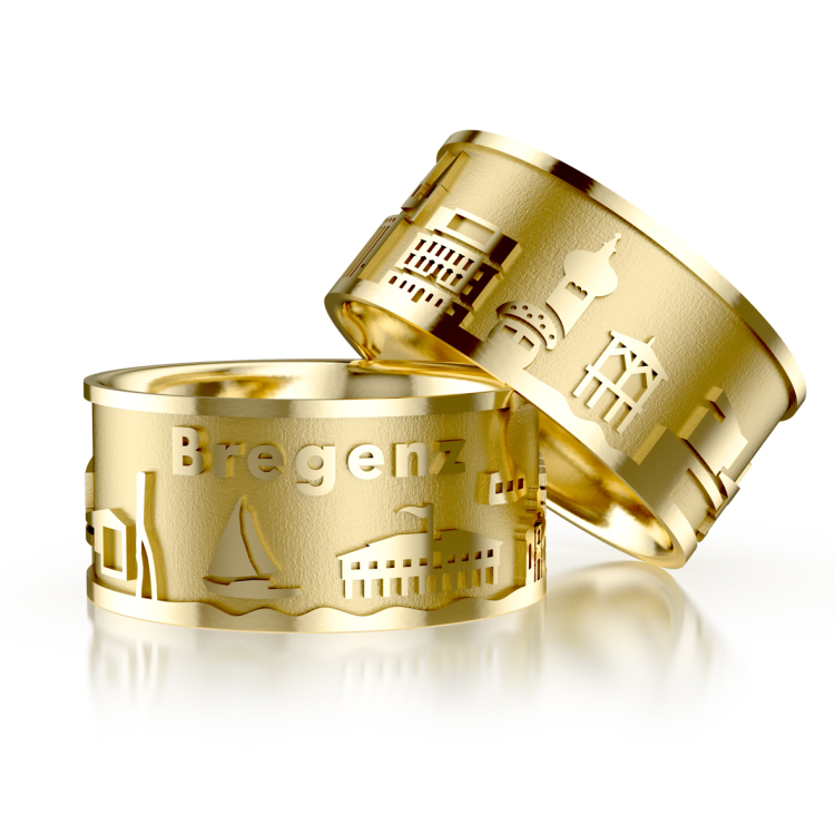 Stadtring Bregenz 18ct Gelbgold