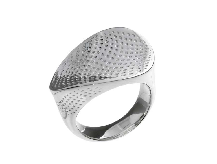 Ring Illusion 925 silver wave  