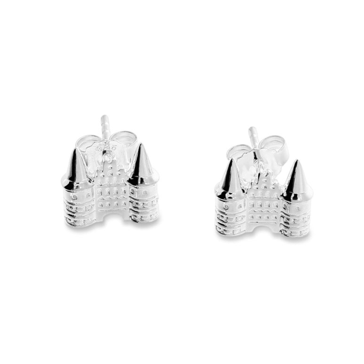 Lübeck Holstentor ear stud 10 mm silver bright