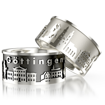 City Ring Göttingen silver-light Ring size 52