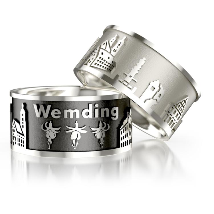 City ring Wemding silver-light  