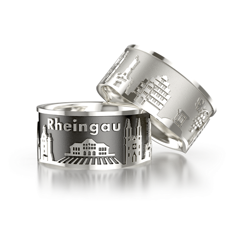 City ring Rheingau silver-light Ring size 52